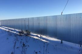 Участок со срубом