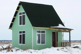 Каркасный дом в Успенке