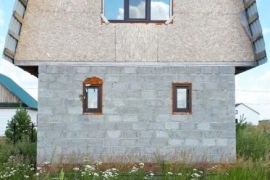 Недостроенный дом в Усадьбе Есаулова