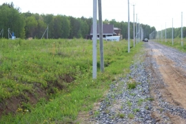 Участок с выходом в лес